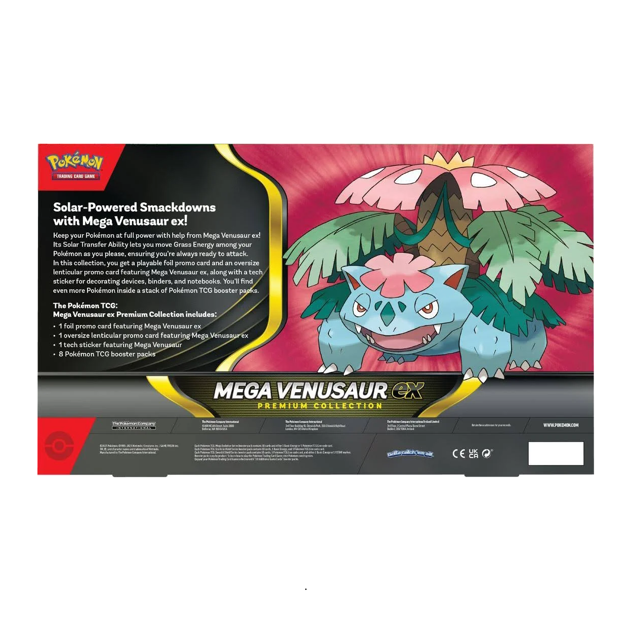 Pokémon TCG: Mega Evolution - Mega Venasaur ex Box