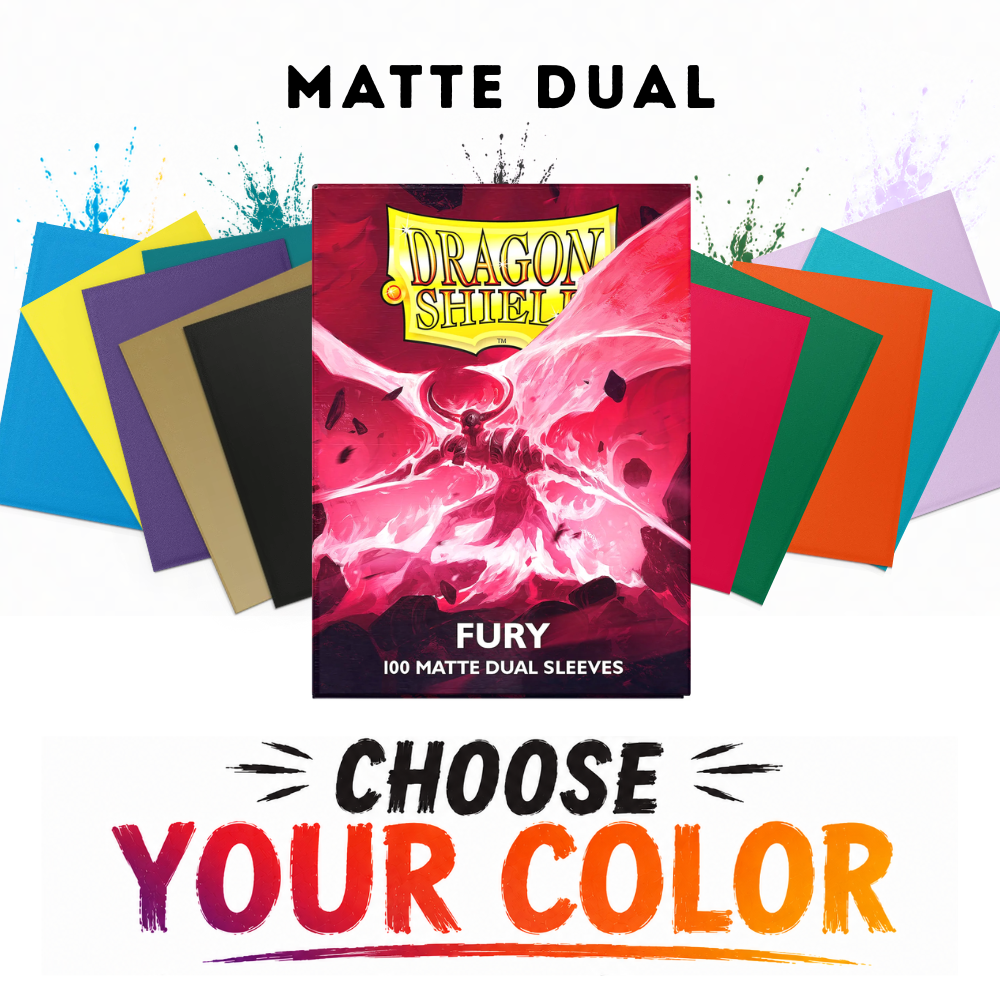 Dragon Shield: Matte Dual Sleeves - 100 Count Pack