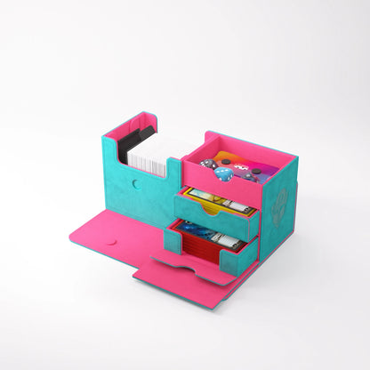 Gamegenic Deck Box: Academic 133+ XL Tolarian Edition - Teal & Pink