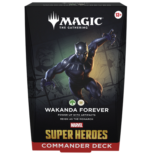 Magic: The Gathering - Marvel Super Heroes Wakanda Forever - Commander Deck
