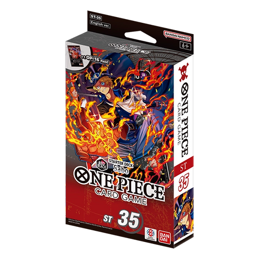 One Piece: Starter Deck - Red/Black Sabo - ST-35