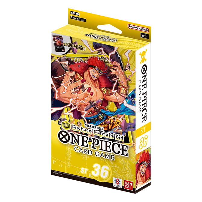 One Piece: Starter Deck - Yellow Eustass "Captain" Kid - ST-36