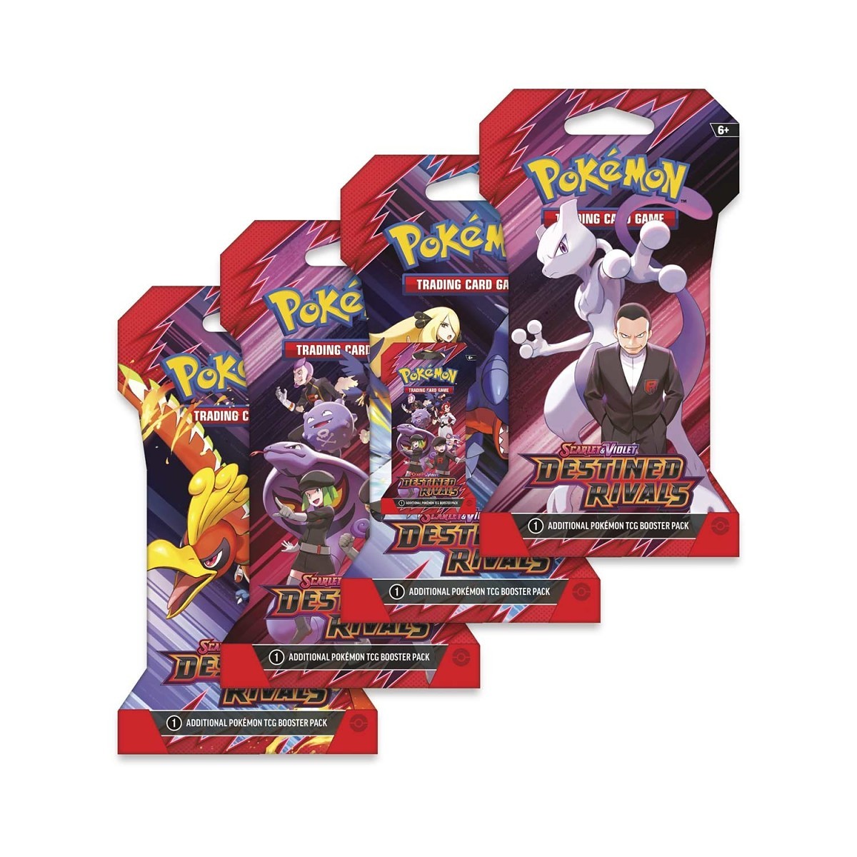 Pokémon TCG: Destined Rivals - Sleeved Booster Pack (10 Cards)