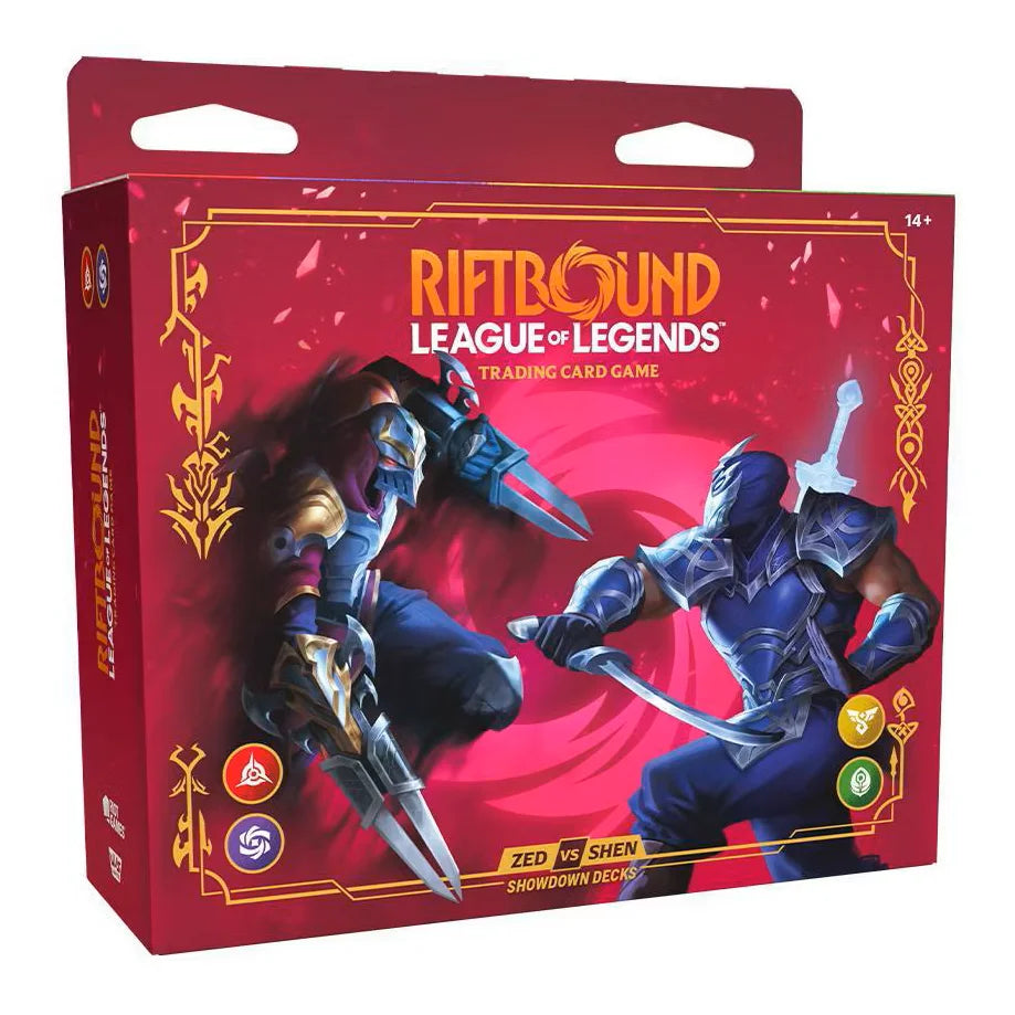 Riftbound TCG: Zed Vs Shen - Showdown Decks