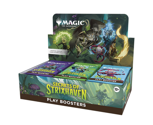 Magic The Gathering: Secrets of Strixhaven - Play Booster Box (30 Packs)