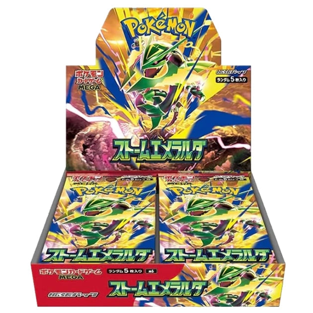 Pokémon TCG: Storm Emeralda - Japanese Booster Box - M6
