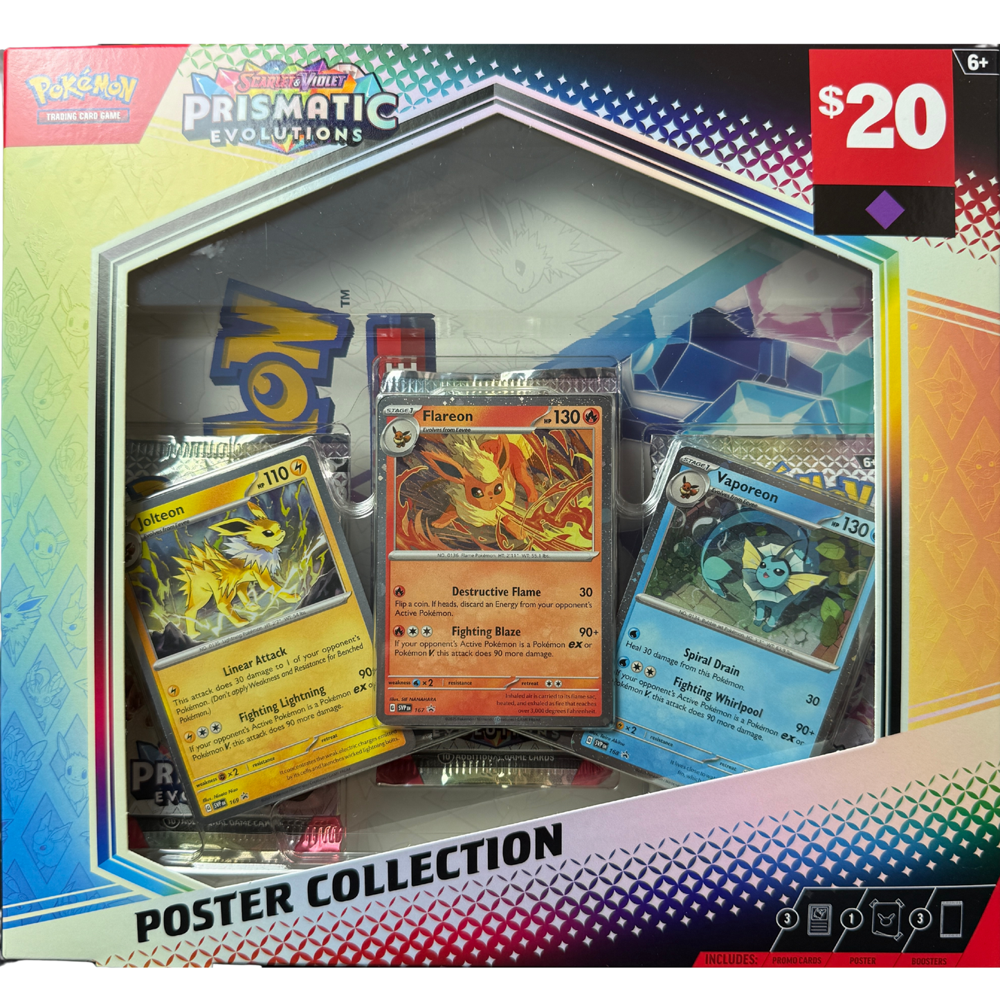 Pokémon TCG: Prismatic Evolution - Poster Collection