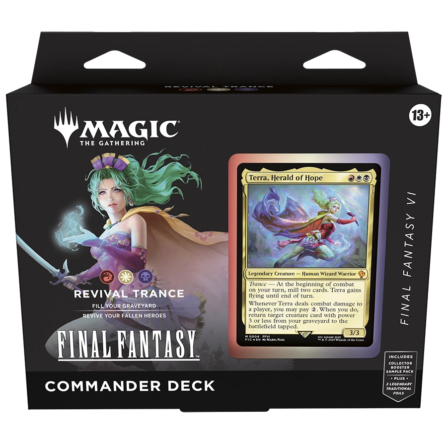 Magic: The Gathering - Final Fantasy VI Revival Trance - Commander Deck