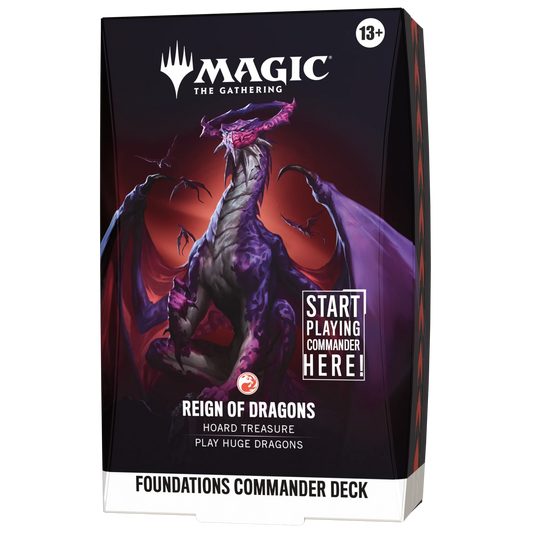 Magic: The Gathering - Foundations: Reign of Dragons - Commander Deck
