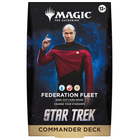 [PREORDER] Magic: The Gathering - Star Trek: Federation Fleet - Commander Deck