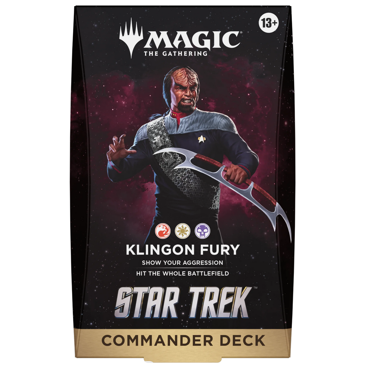 [PREORDER] Magic: The Gathering - Star Trek: Klingon Fury - Commander Deck
