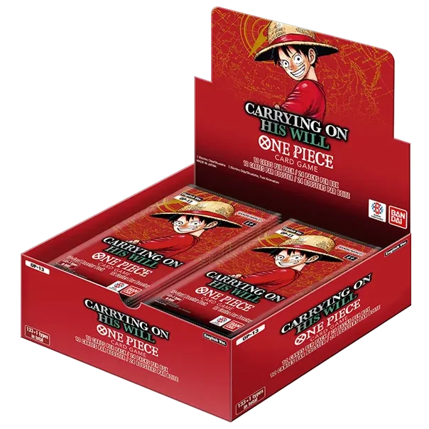 One Piece Card Game: Carrying On His Will (OP-13) - Booster Box
