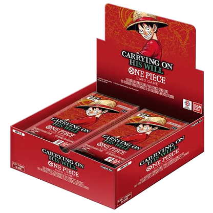 One Piece Card Game: Carrying On His Will (OP-13) - Booster Box