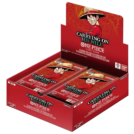 One Piece Card Game: Carrying On His Will (OP-13) - Booster Box