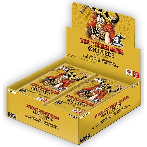 One Piece Card Game: World's Strongest Warriors (OP-17) - Booster Box