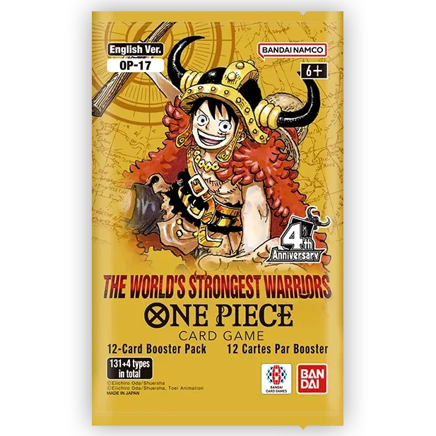One Piece Card Game: World's Strongest Warriors (OP-17) - Booster Box