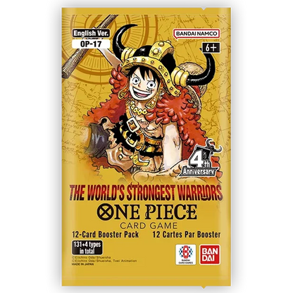 One Piece Card Game: World's Strongest Warriors (OP-17) - Booster Box