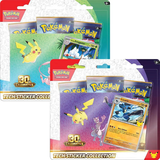 Pokémon TCG: 30th Celebration - Tech Sticker Collection