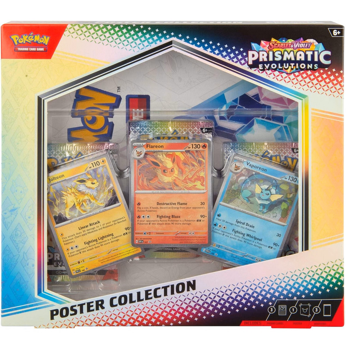 Pokémon TCG: Prismatic Evolutions - Poster Collection